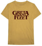Greta Van Fleet Logo Old Gold Unisex Short Sleeve T-shirt Small [T-Shirt]