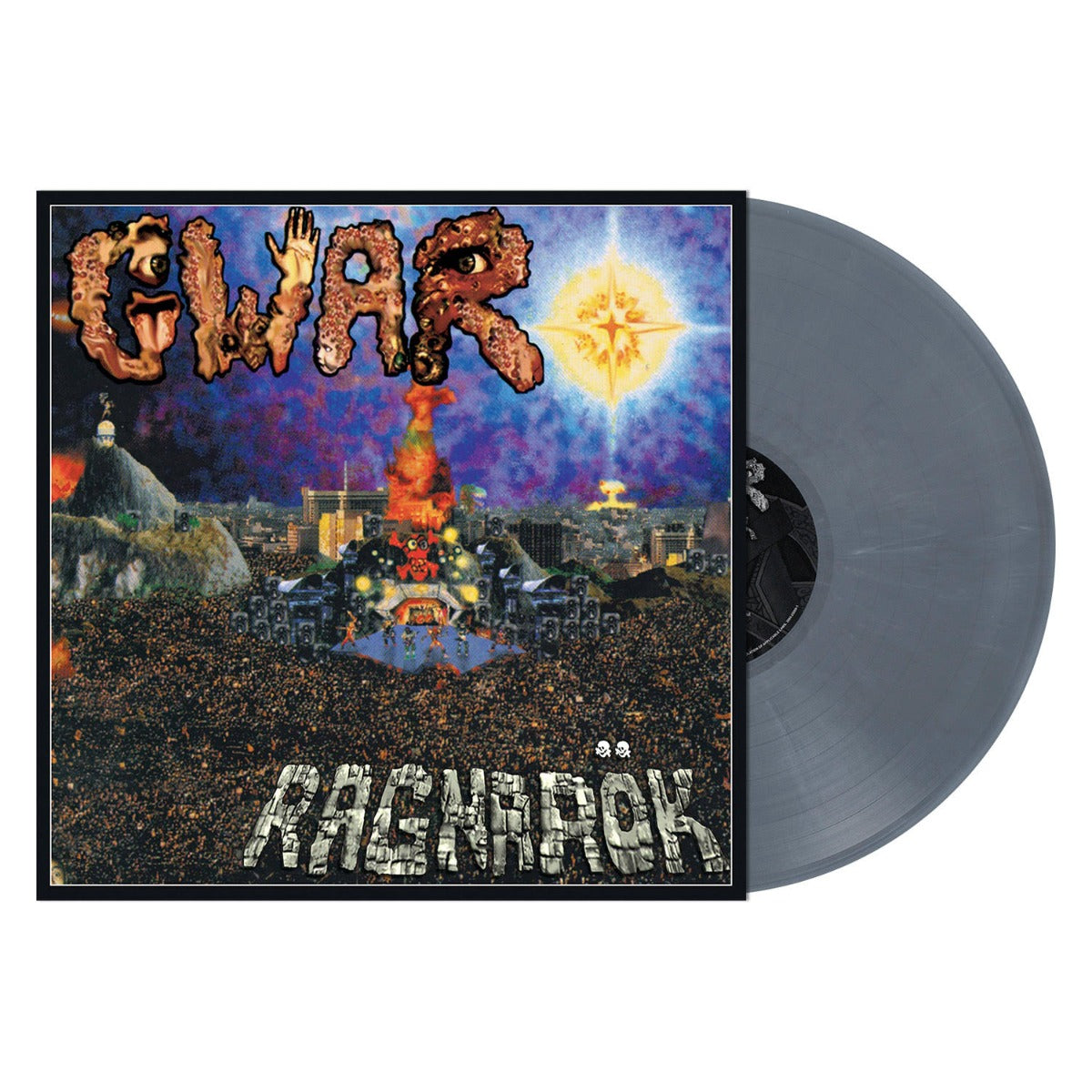 Gwar - Ragnarok (Grey And White Marble Colored Vinyl) [Vinyl] - Paladin Vinyl