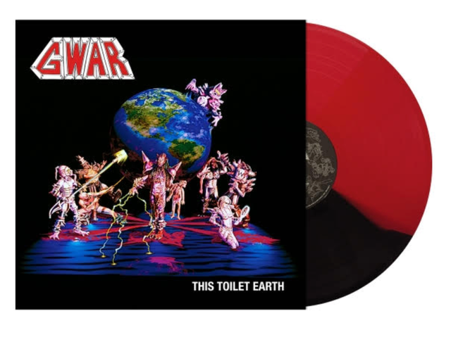 Gwar - This Toilet Earth (vinilo dividido en colores rojo y negro) [Vinilo]