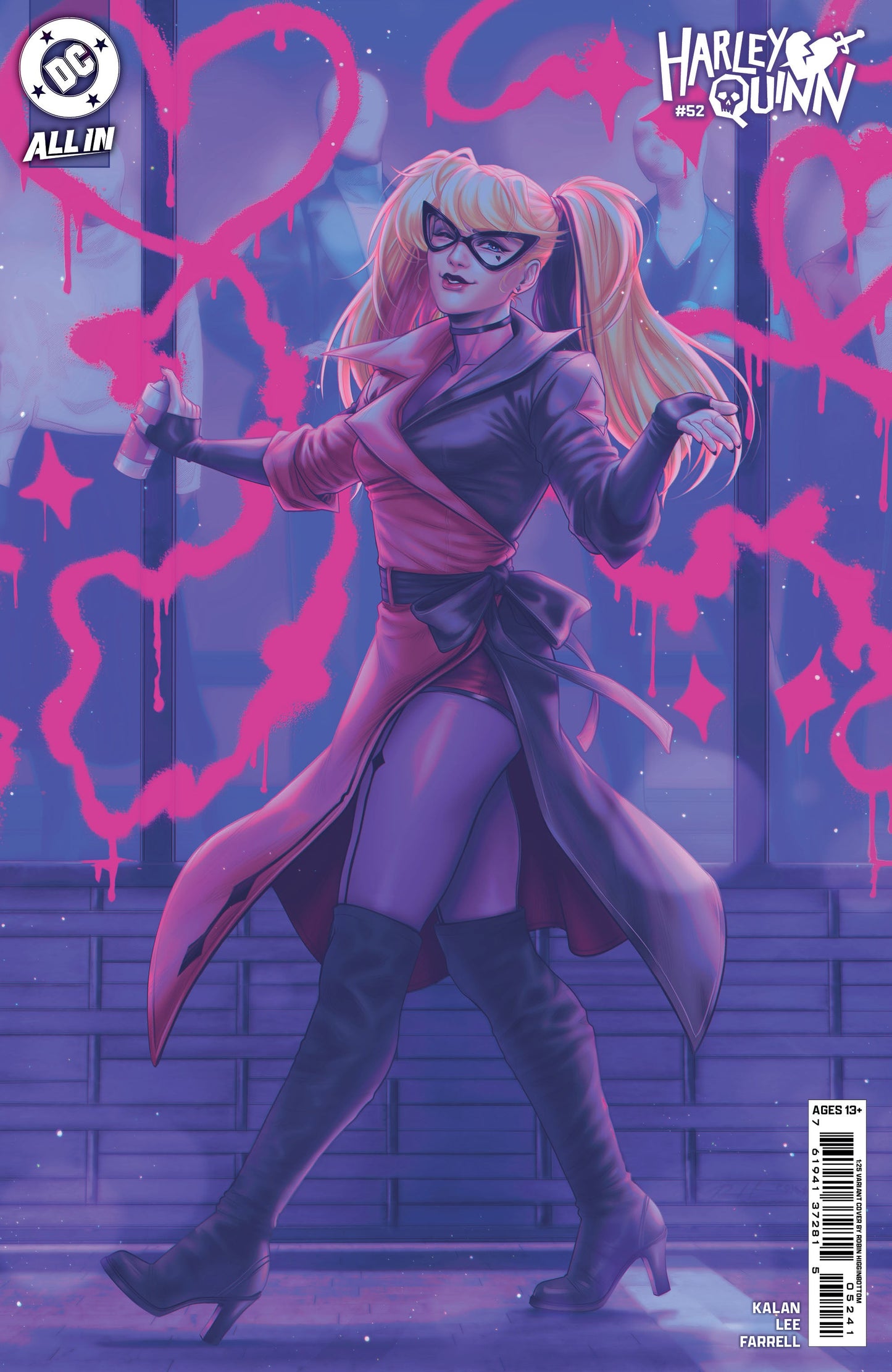 Harley Quinn #52 E 1:25 Robin Higginbottom Variant (06/25/2025) Dc