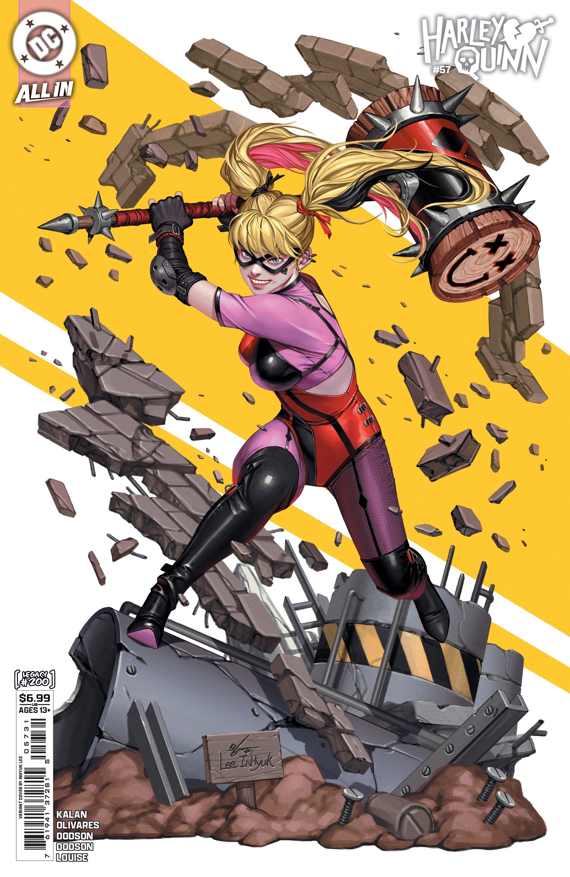 Harley Quinn #57 C Inhyuk Lee Variant (#200) (12/24/2025) Dc