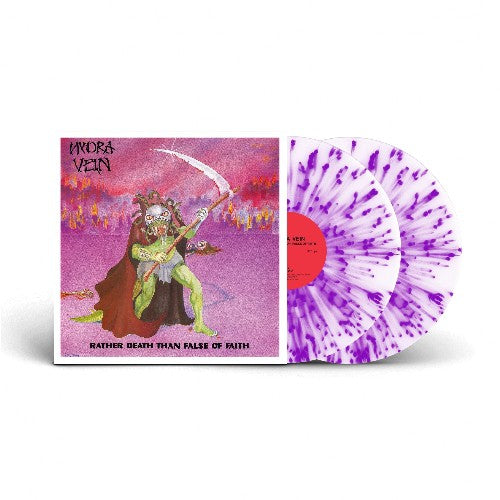 RATHER DEATH THAN FALSE OF FAITH (CLEAR/PURPLE SPLATTER VINYL) [Vinyl] - Paladin Vinyl