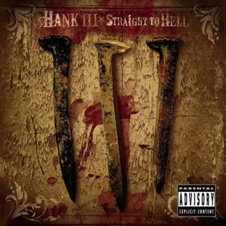 Hank III - Straight To Hell (Limited Edition, Colored Vinyl,Blood Splatter Red) (2 Lp's) [Vinyl]