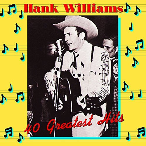 Hank Williams - Hank Williams 40 Greatest Hits [Import] [Vinyl] - Paladin Vinyl