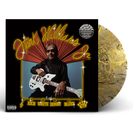 Hank Williams Jr. - Rich White Honky Blues [Explicit Content] (Colored Vinyl, Gold & Black Splatter, Indie Exclusive) [Vinyl]