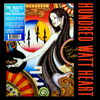 Hundred Watt Heart - Turbulent Times (Edición limitada, vinilo azul translúcido de 180 gramos)