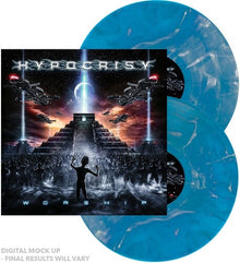 Hypocrisy - Worship (Blue & White Marble) (Colored Vinyl, Blue, White, Gatefold LP Jacket, Indie Exclusive) [Vinyl] - Paladin Vinyl