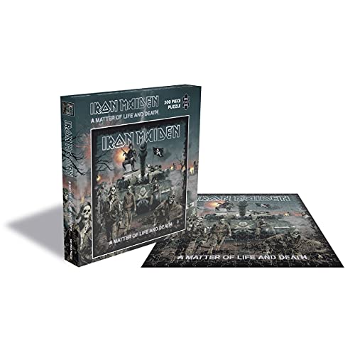 IRON MAIDEN - A MATTER OF LIFE AND DEATH (500 PIECE JIGSAW PUZZLE) [Puzzle]