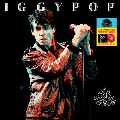 Iggy Pop - Live At The Ritz, NYC 1986 (Translucent Red Vinyl) (2 Lp's) [Vinyl]