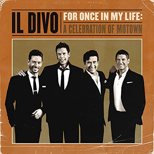 Il Divo - For Once In My Life: A Celebration Of Motown [CD]