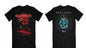 Iron Maiden Senjetsu Eddie Archer Red Circle Tee (Black) [T-Shirt]