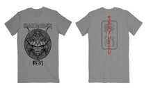 Senjetsu Samurai Eddie Black Graphic Tee (Grey) [T-Shirt]