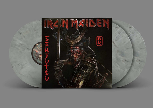 Iron Maiden - Senjutsu (Edición limitada, vinilo de color plata y mármol negro) (3 LP) [Vinilo]