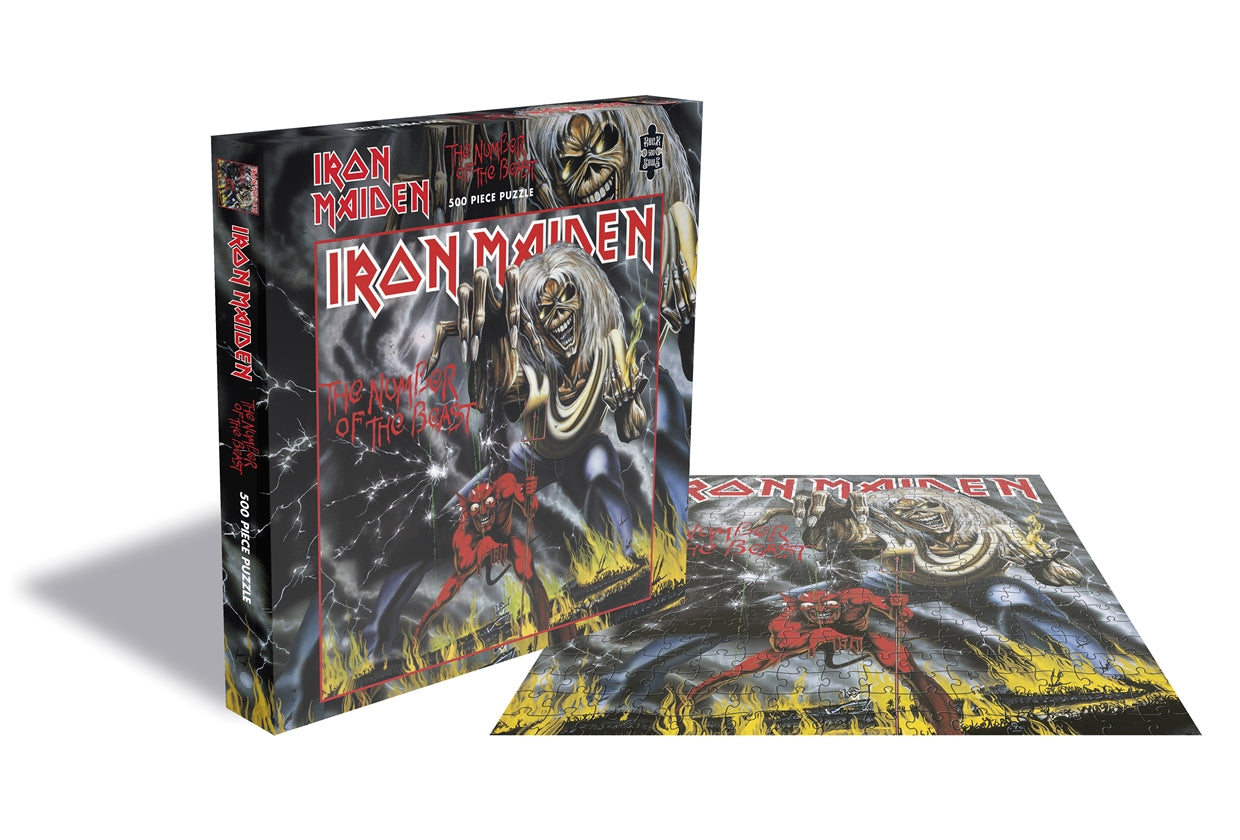 Iron Maiden - The Number Of The Beast (500 Piece Jigsaw Puzzle) [Jigsaw Puzzle]