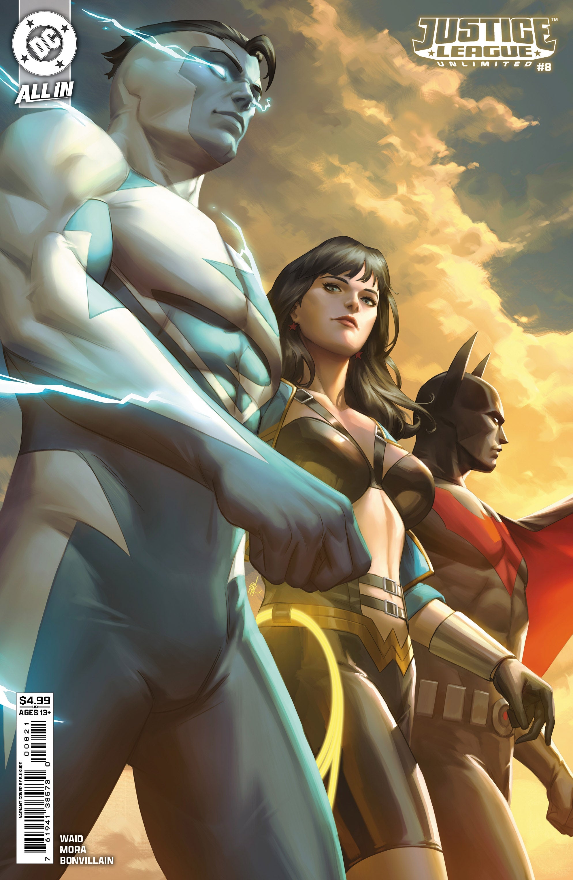 Justice League Unlimited #8 B Ejikure Variant (We Are Yesterday) (06/25/2025) Dc