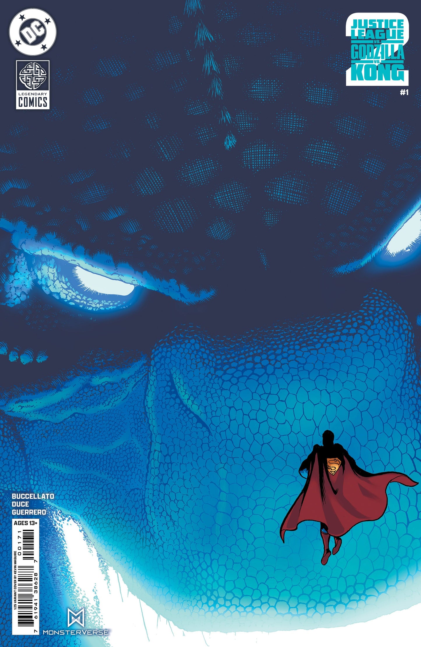 Justice League Vs Godzilla Vs Kong 2 #1 (Of 7) G 1:25 Kevin Maguire Variant (06/04/2025) Dc
