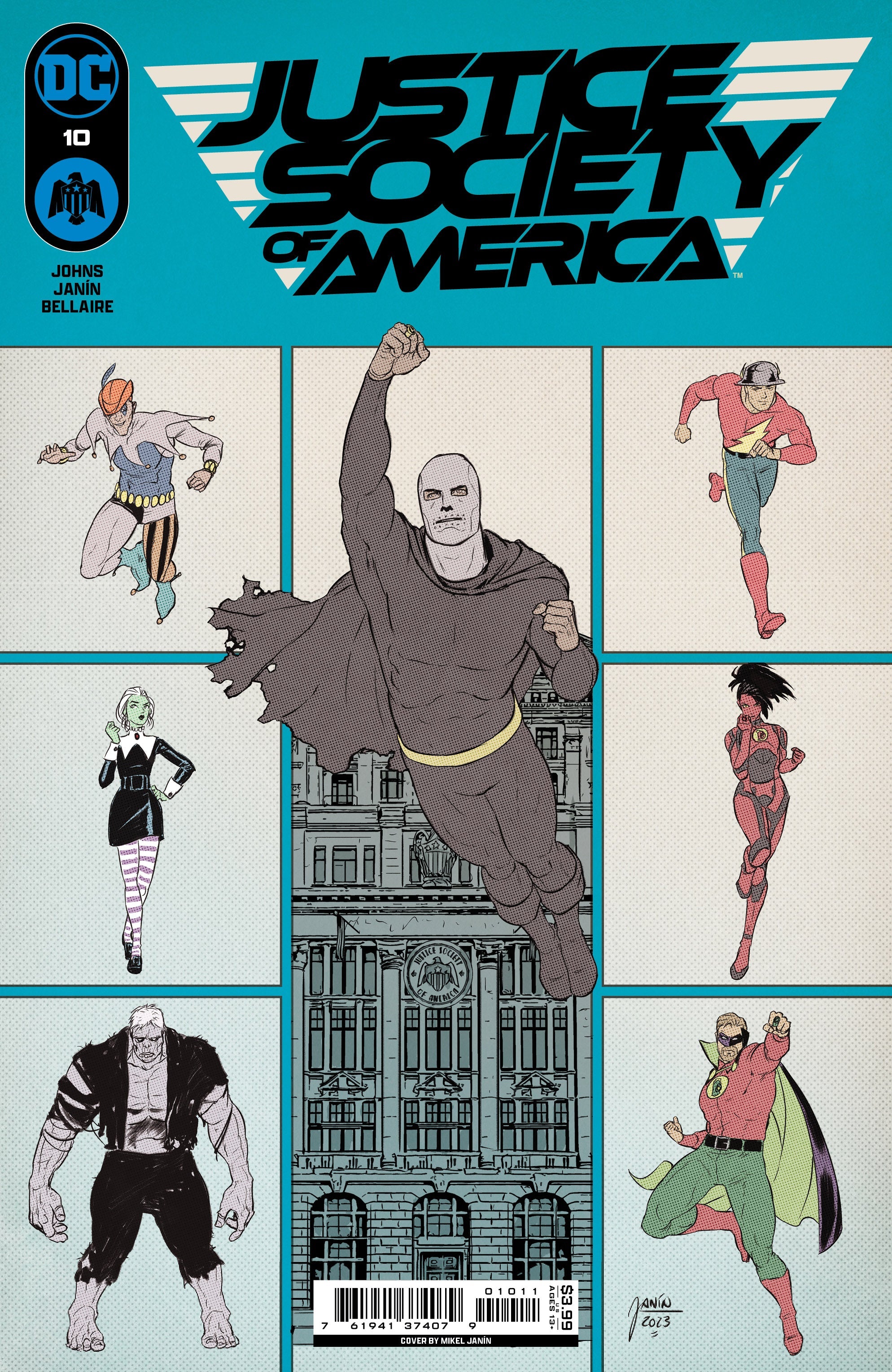 Justice Society Of America #10 (Of 12) A Mikel Janin Geoff Johns (07/03/2024) Dc