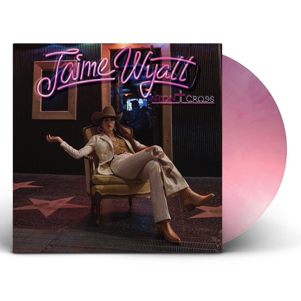 Neon Cross (Colored Vinyl, Ltd. Edition, Pink, IEX) [Vinyl] - Paladin Vinyl