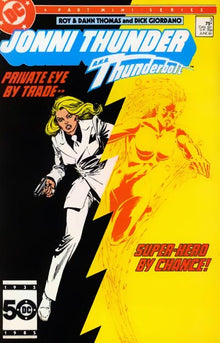 Jonni Thunder Thunderbolt 3 DC 1985 Detective