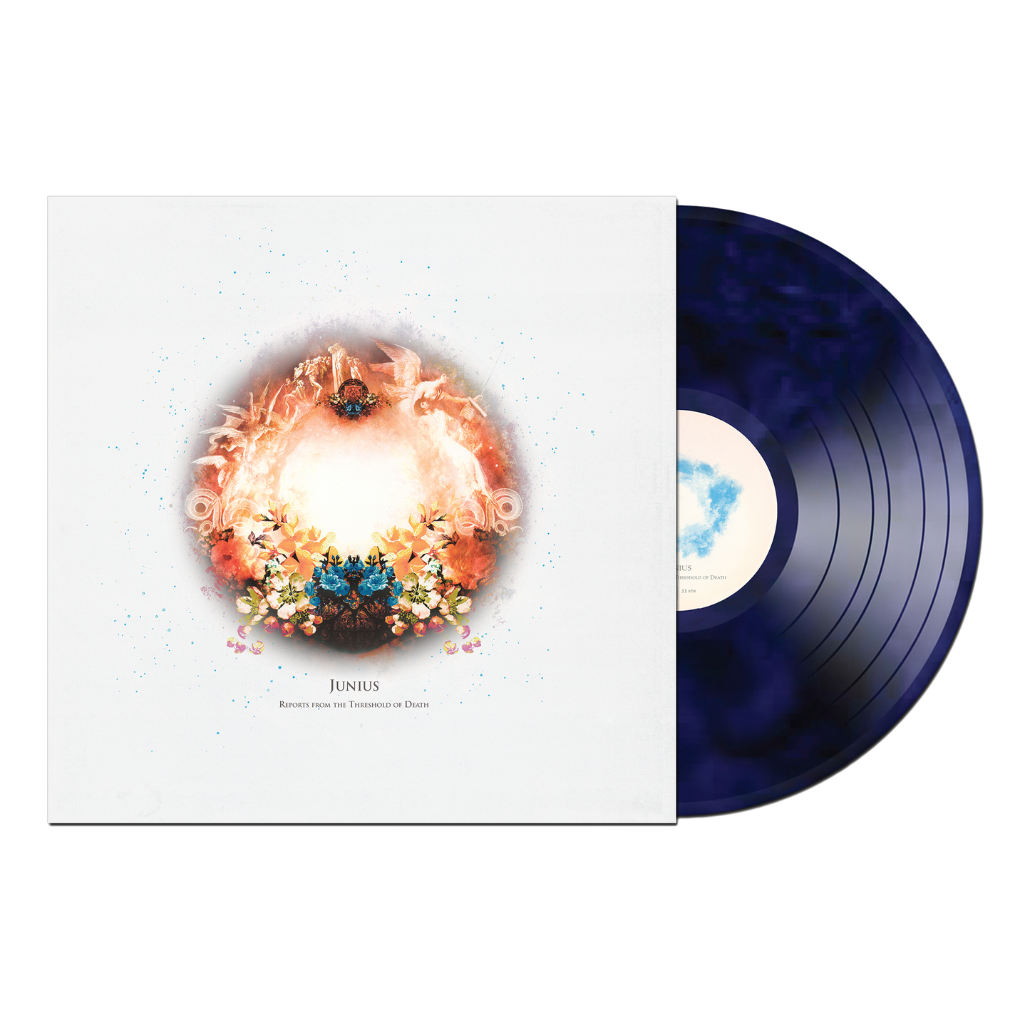 Junius - Reports From the Threshold of Death on Galaxy Blue/Black Vinyl