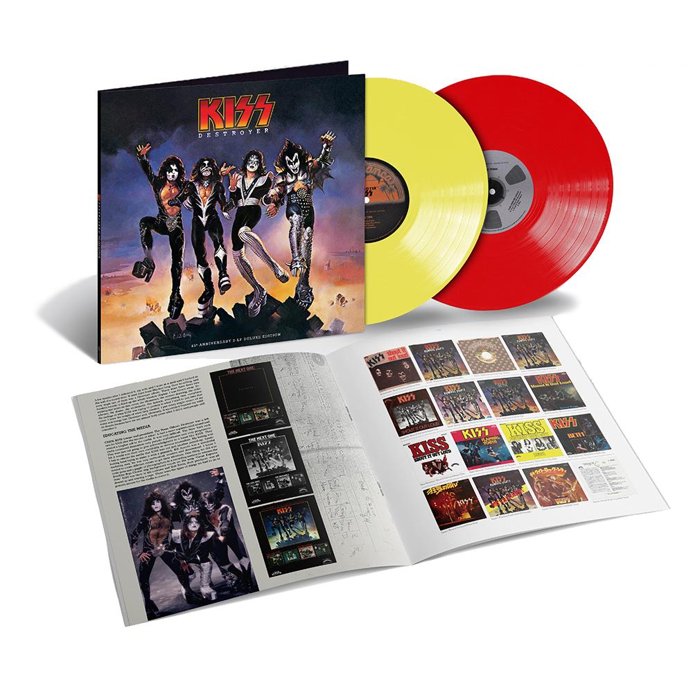Destroyer: 45th Anniversary (Limited Edition, Yellow & Red Colored Vinyl,Deluxe Edition) (2 Lp's) [Vinyl] - Paladin Vinyl