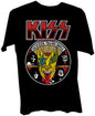 KISS KISS Hotter Than Hell, 1974 LP, ShortSleeve Unisex T-shirt 2XL [T-Shirt]
