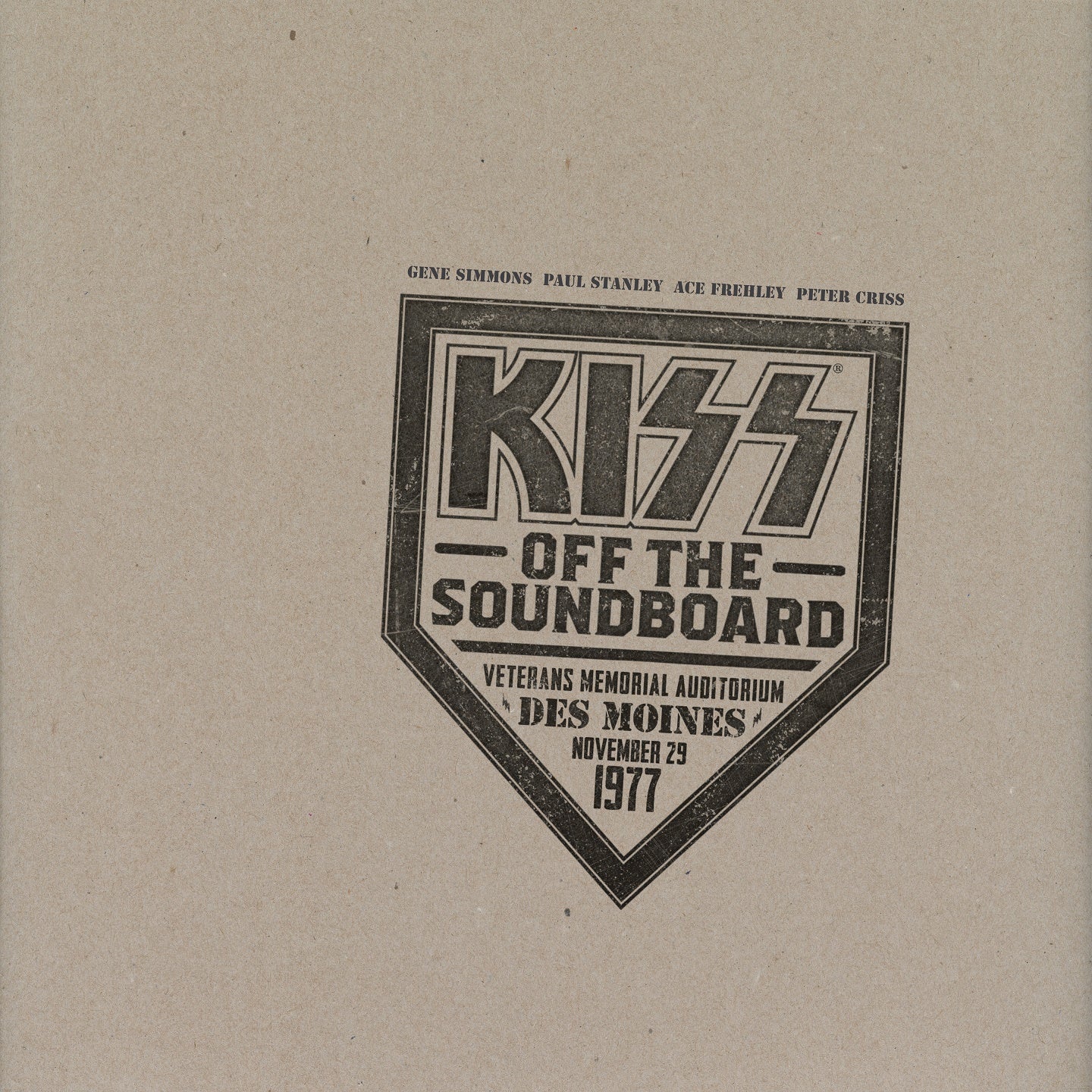 KISS - KISS Fuera de la mesa de sonido: en vivo en Des Moines [2 LP] [Vinilo]