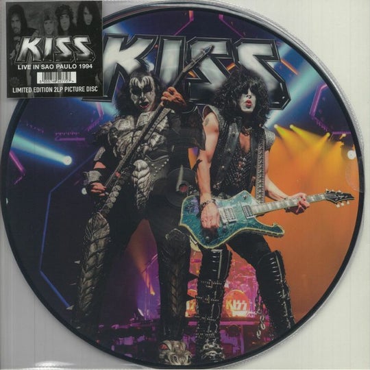 KISS - Live In Sao Paulo (Edición limitada, vinilo con imagen) (2 LP) [Importación] [Vinilo]