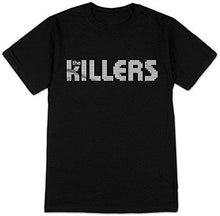 Men'S Killers White Logo Shirt, Black, Large [T-Shirt]