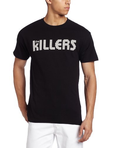 Men'S Killers White Logo Shirt, Black, Small [T-Shirt]