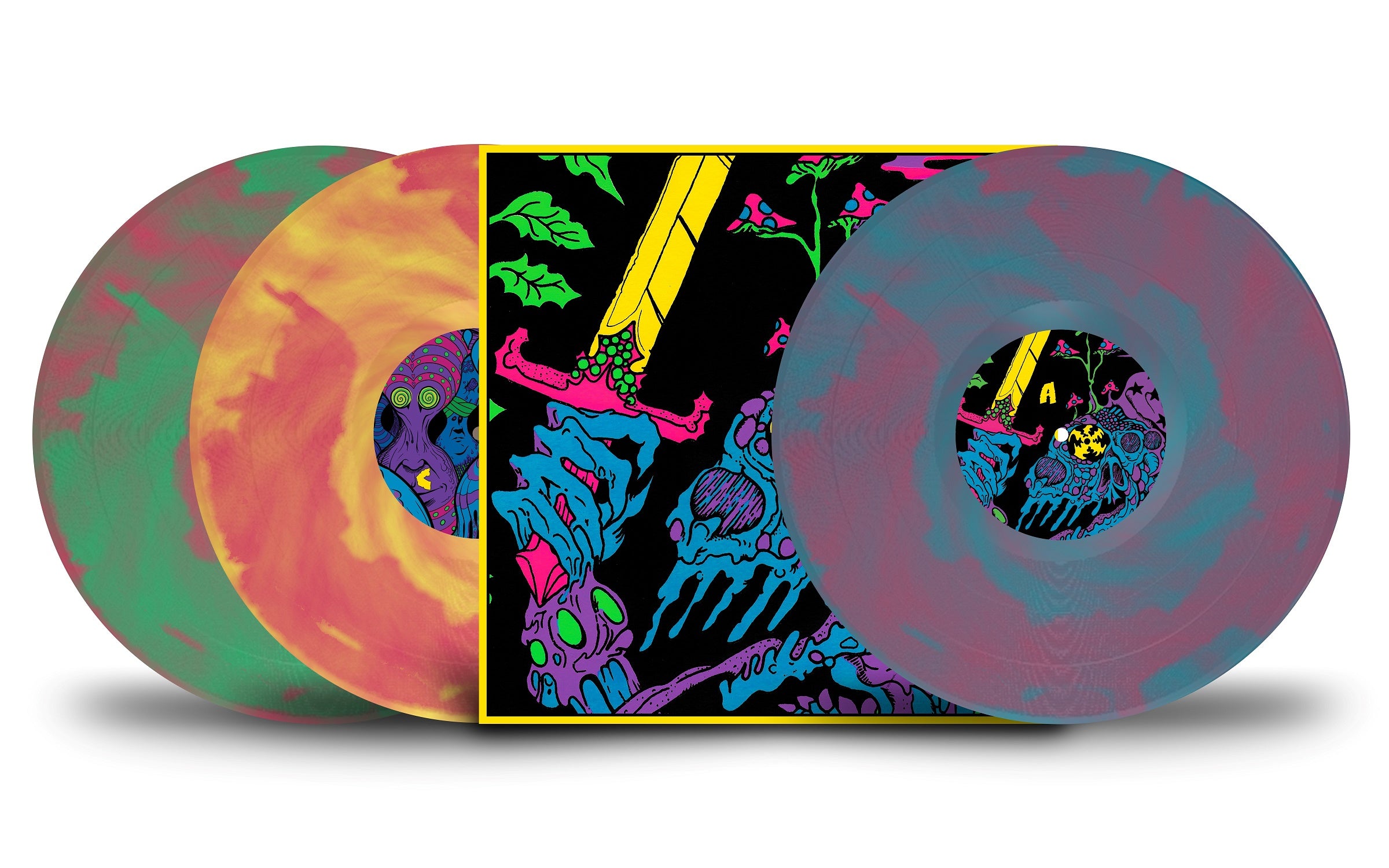 King Gizzard &amp; The Lizard Wizard - Live In Adelaide '19 [3 LP multicolor] [Vinilo]