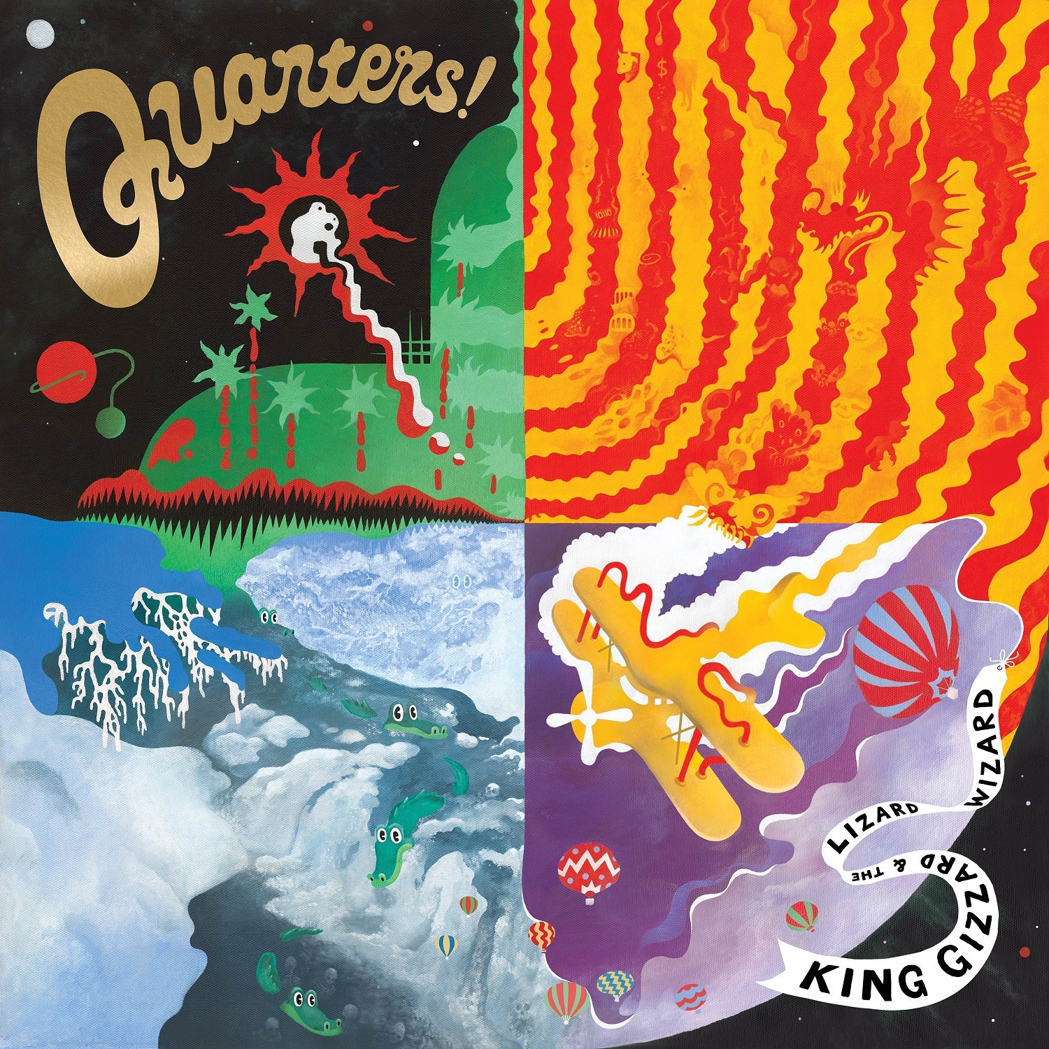 King Gizzard &amp; The Lizard Wizard - ¡Cuartos de guerra! [LP] [Vinilo]