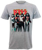 KISS STANCE LOGO HEATHER GRAY SS TEE LARGE [T-Shirt]