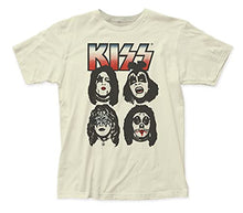 Kiss Kiss Four Faces Fitted Jersey Tee [T-Shirt]