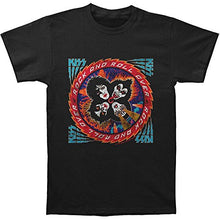 Kiss Rock And Roll Over Fitted Jersey Tee [T-Shirt]