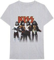 Kiss Stance Logo Heather Gray Unisex Short Sleeve T-shirt Med [T-Shirt]
