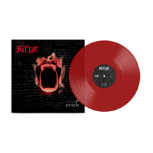 Kittie Oracle Orange & Black Marble Vinyl