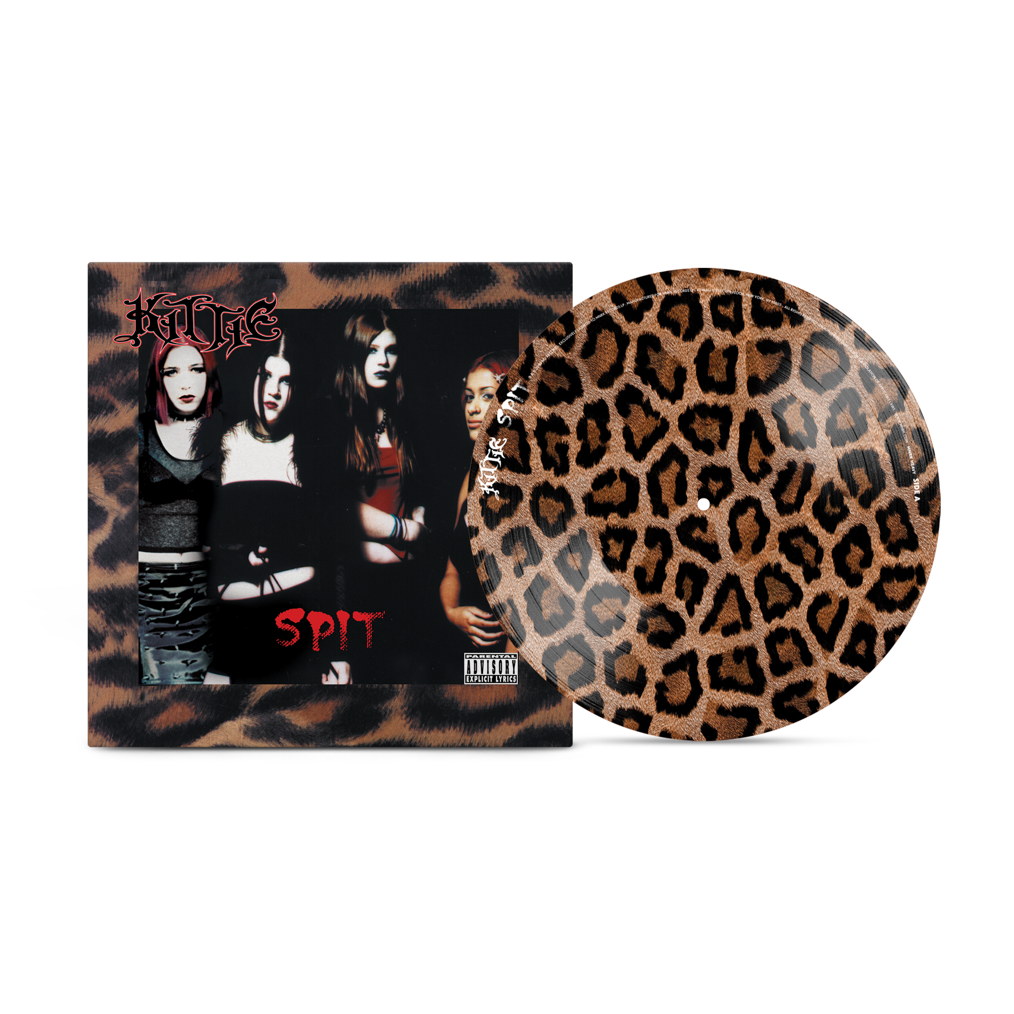 Kittie - Spit Leopard Print Vinyl