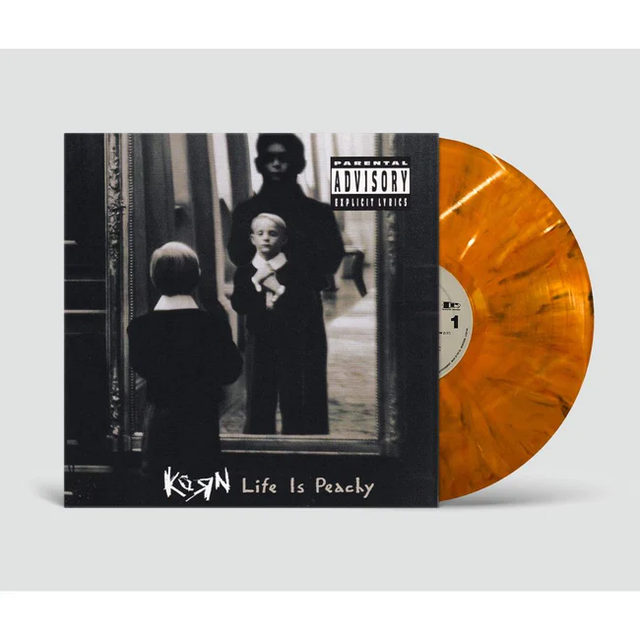 Korn - Life is Peachy (Importación) Salpicadura de naranja [Vinilo] 