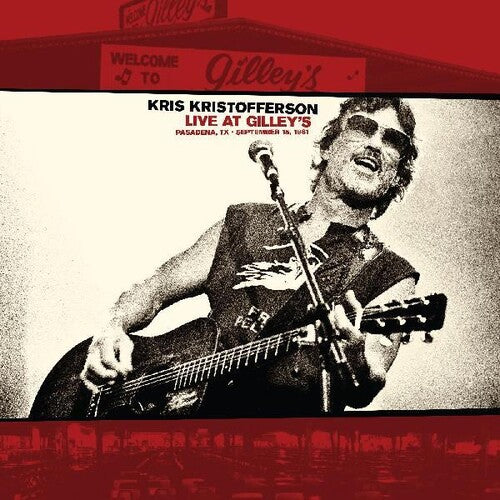 Kristofferson, Kris - Live At Gilley’s - Pasadena, TX: September 15, 1981 (INDIE EXCLUSIVE, WHITE MARBLED VINYL) [Vinyl]