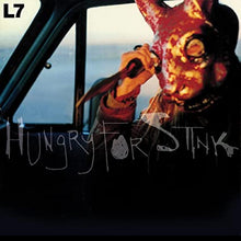 L7 - Hungry for Stink (vinilo con remolinos de color rojo y amarillo "Sunspot") [Vinilo]