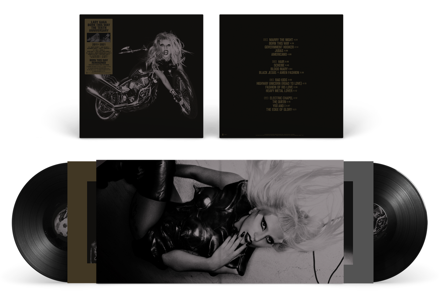 LADY GAGA - BORN THIS WAY THE TENTH ANNIVERSARY [3 LP] [Vinyl]