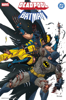 Marvel Dc Deadpool Batman #1 R 1:25 Steve Mcniven Variant (09/17/2025) Marvel