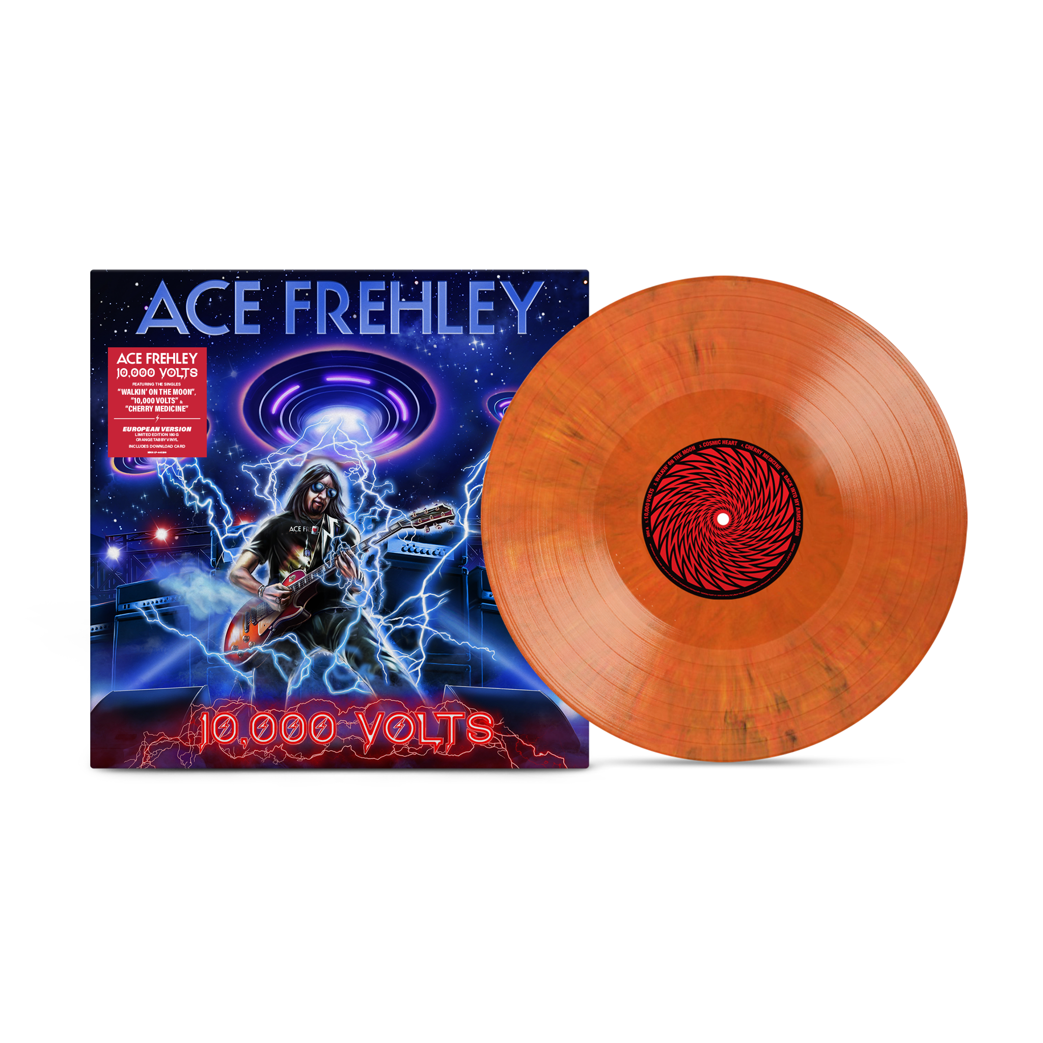 Ace Frehley - 10,000 Volts Orange Tabby Vinyl (EU Version)