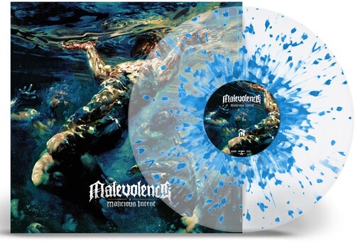 Malicious Intent (Crystal Clear w/ Sky Blue Splatter Colored Vinyl) [Vinyl] - Paladin Vinyl