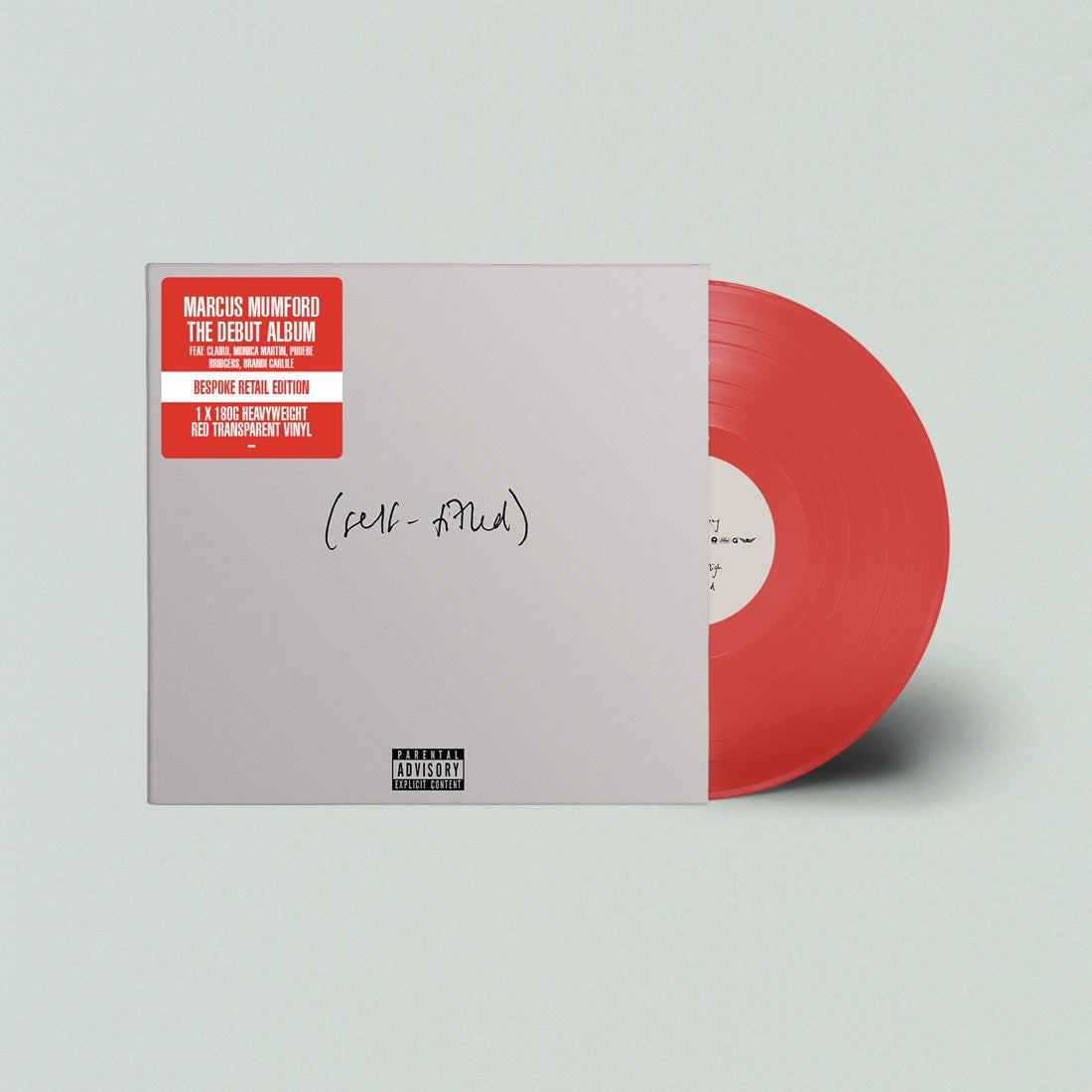 Marcus Mumford - (self-titled) [Red Transparent LP] [Vinyl] - Paladin Vinyl