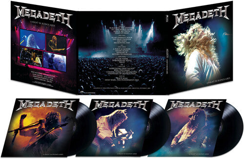 Megadeth - A Night In Buenos Aires (180 Gram Vinyl) (3 LP) [Vinyl]