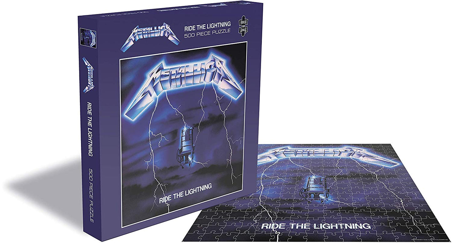 Metallica - Ride The Lightning 500 Piece Puzzle [Jigsaw Puzzle]