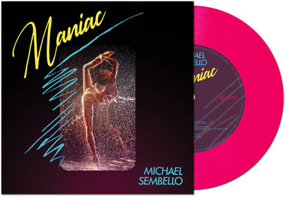 Maniac (Colored Vinyl, Pink, Limited Edition) (7" Single) [Vinyl] - Paladin Vinyl