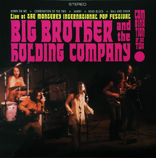Big Brother & The Holding Company (featuring Janis Joplin) - Combination of the Two: Live at the Monterey International Pop Festval [RSD Black Friday 2021] Vinyl Record